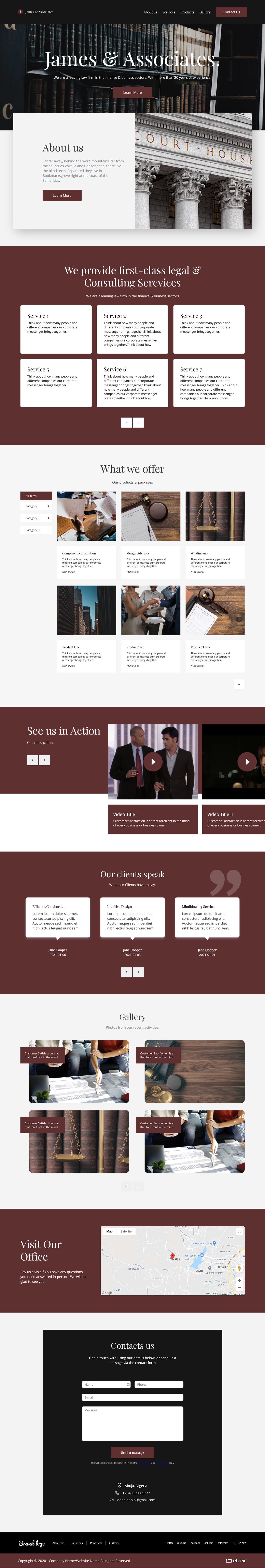 eBex Full Website Sample
