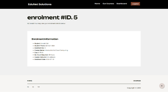Edunet User Enrolment
